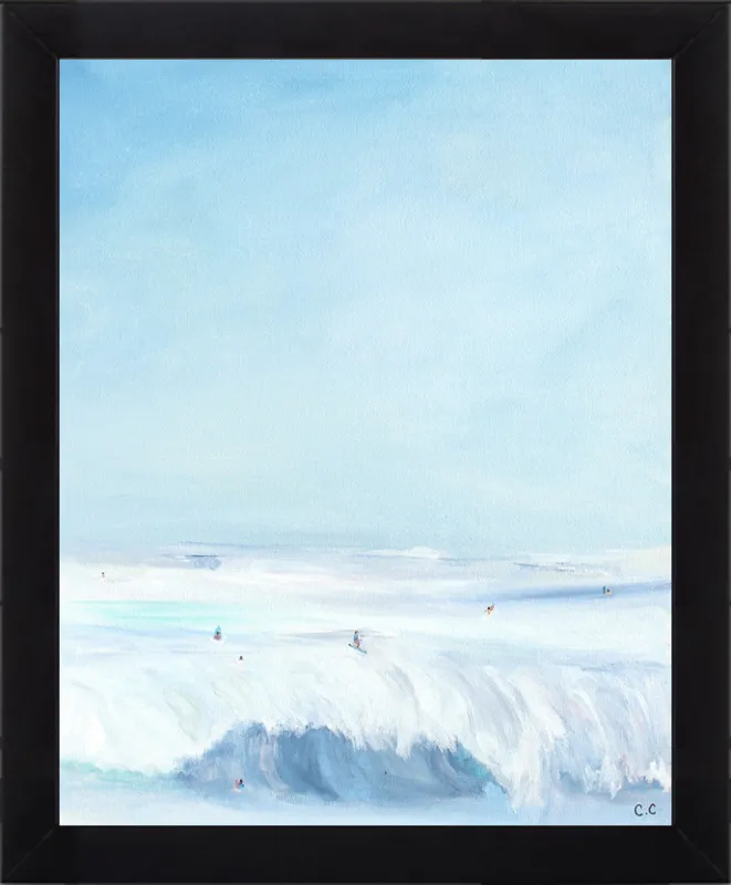 Wave Riders  by Caroline Chriss  for Artfully Walls