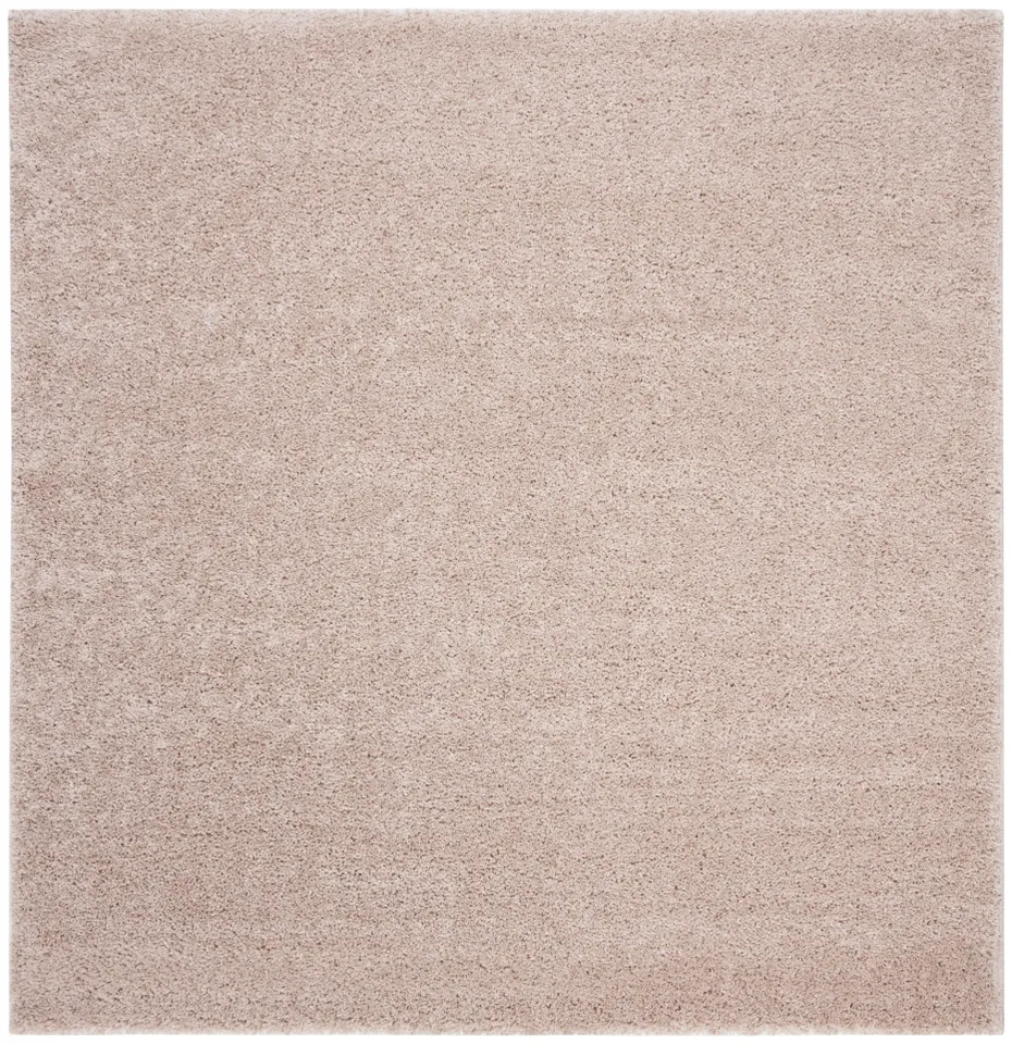 Arlo Home Woven Area Rug, SGO114B, Beige,  6' 7" X 6' 7" Square