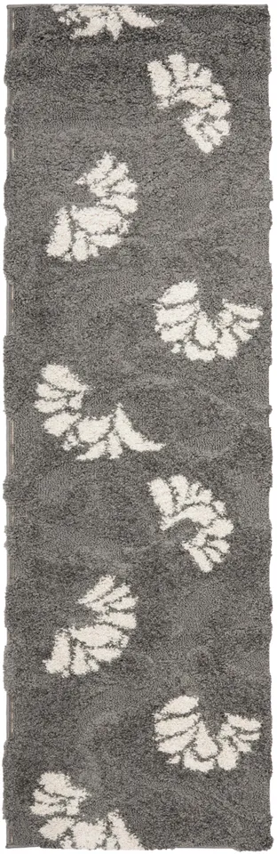 Arlo Home Woven Area Rug, SG459-8013, Grey/Beige,  2' 3" X 7'