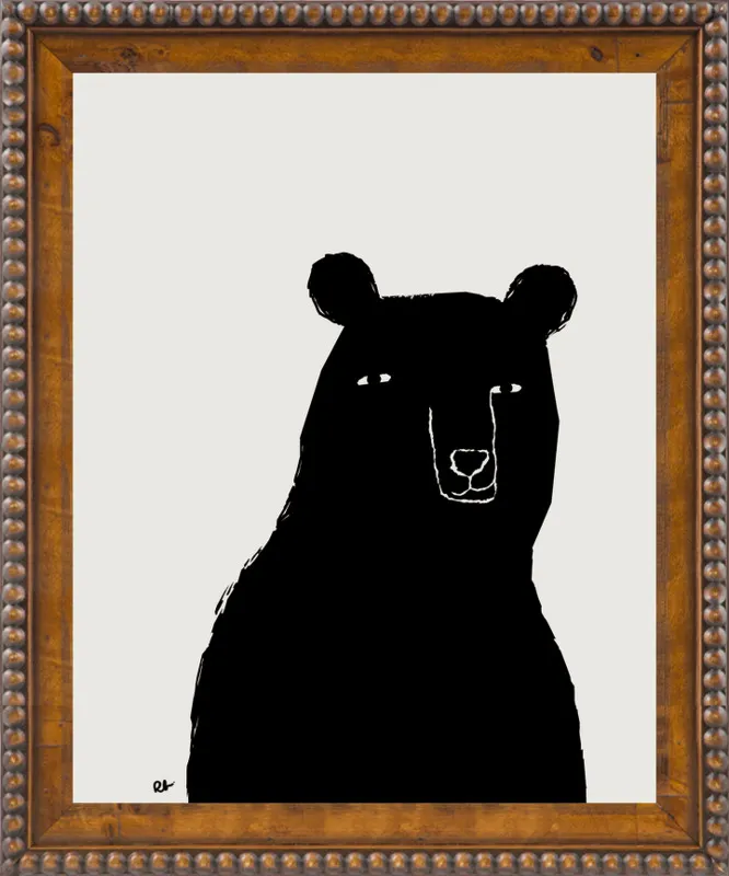 Benson the Bear by Rob Blackard for Artfully Walls