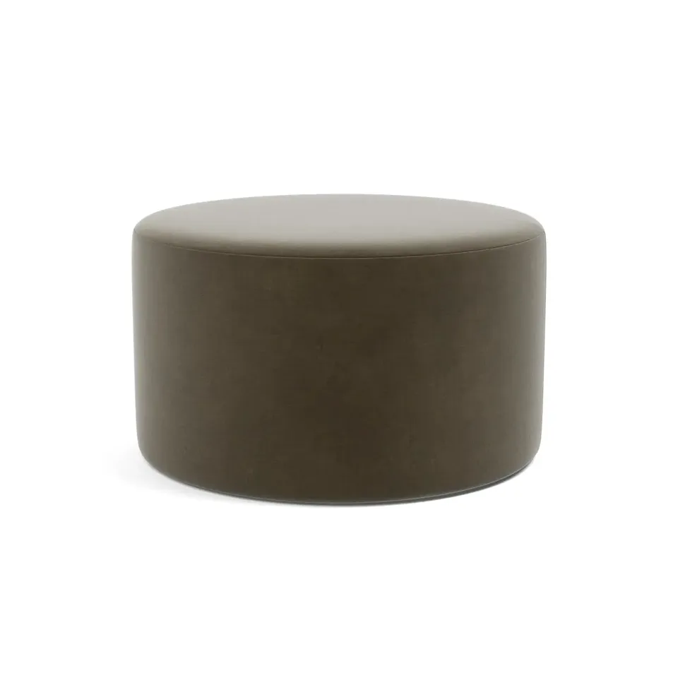 The Citizenry Bower Ottoman | Large