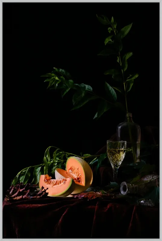 Cantaloupe by Dustin Halleck for Artfully Walls