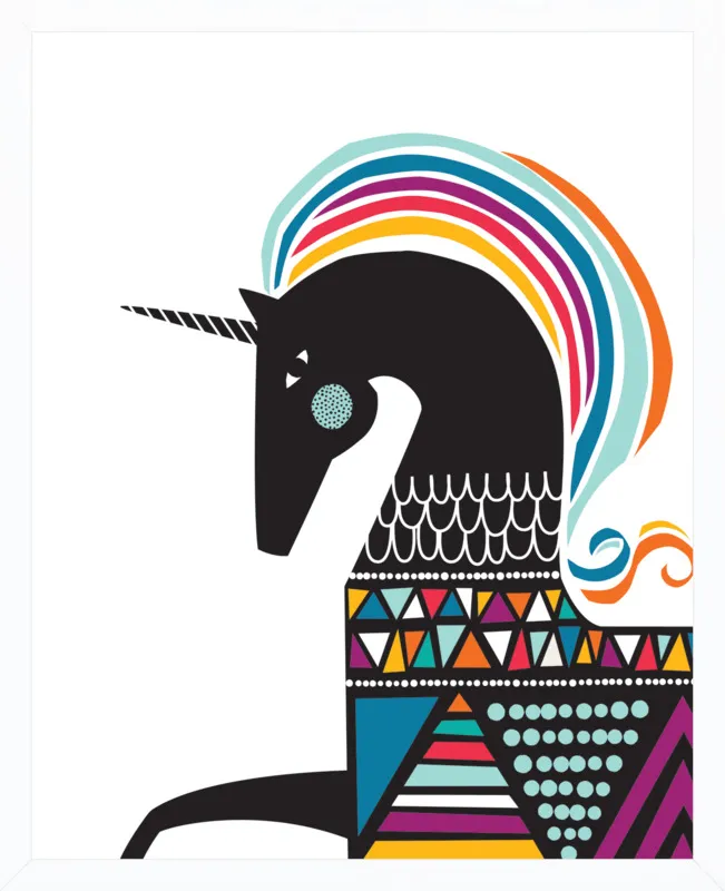 Unicorn by Rob Blackard for Artfully Walls