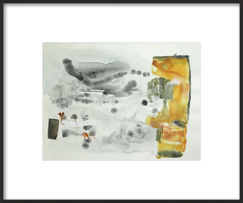 work on paper #24 by Emily Van Horn for Artfully Walls