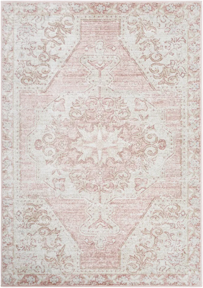 St Tropez Beige Indoor 2'7" x 7'3" Machine Woven Rug