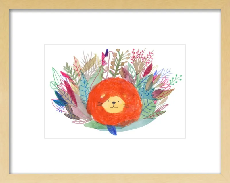 Lion by Marion Barraud for Artfully Walls