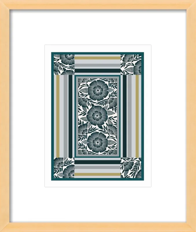 Botanical Frame 1 by Katharine Watson for Artfully Walls