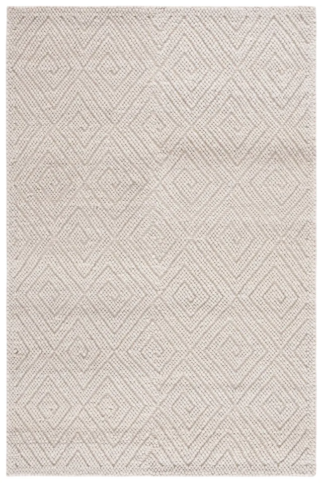 Safavieh Couture Natura Collection Hand Woven Area Rug, Beige, 5' x 8'