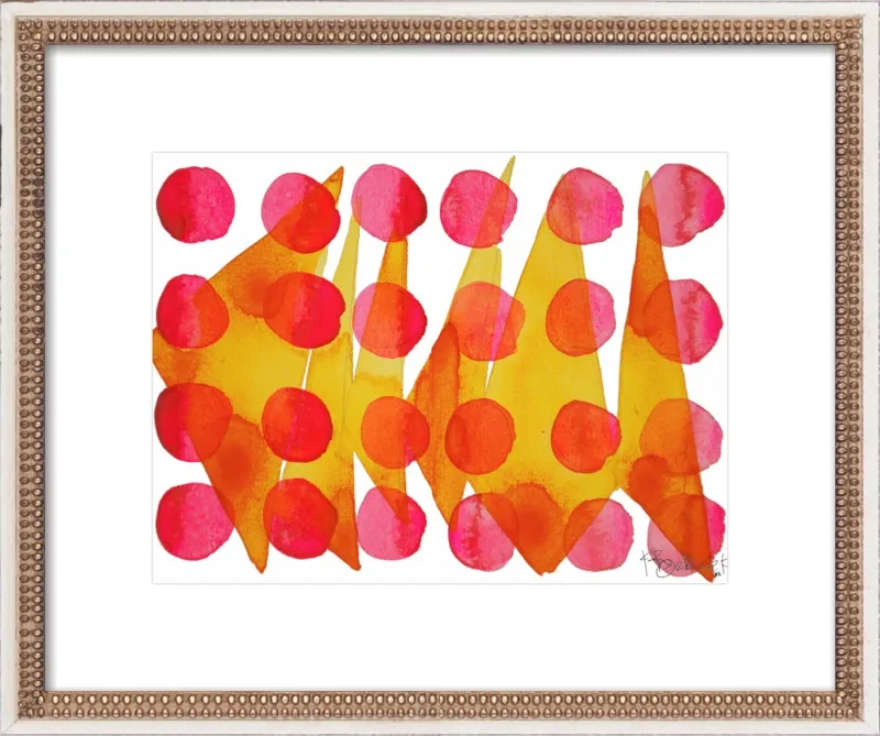 Polkadot Pattern by Kate Roebuck for Artfully Walls