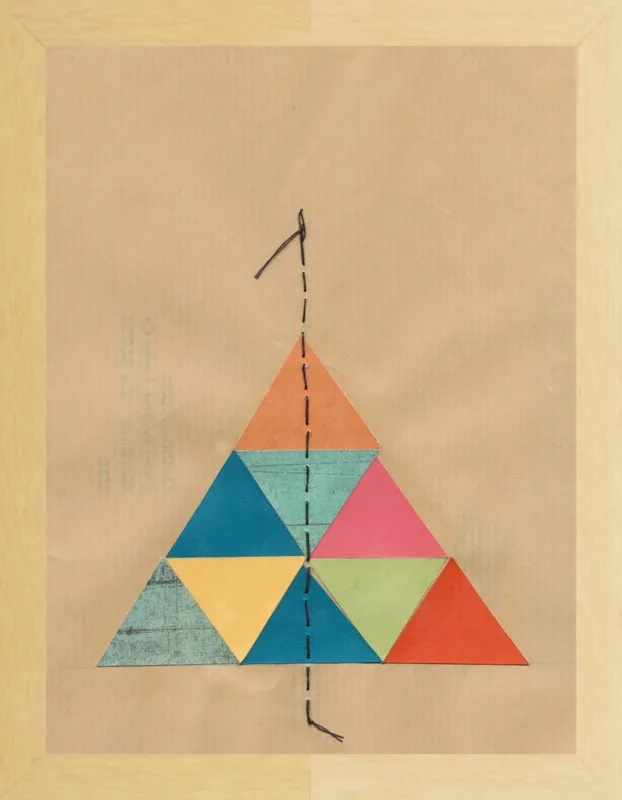 Pyramid Series 1 by Jan Weiss for Artfully Walls