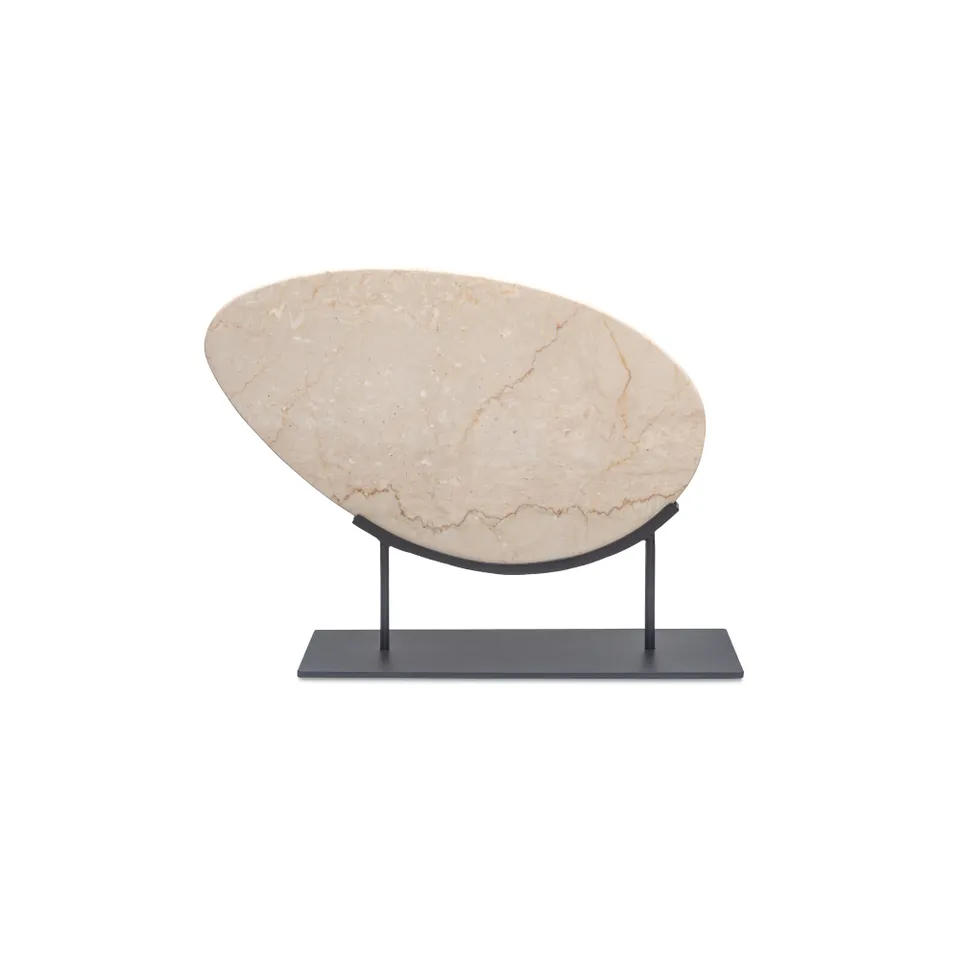 Galen Sculpture Botticino Beige Marble