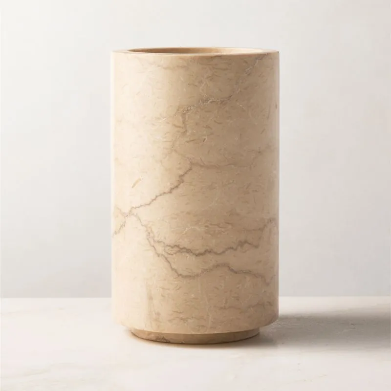 Orcino Ivory Marble Wine Chiller