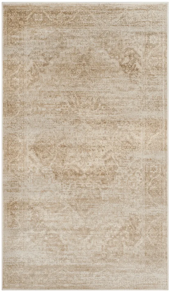 Arlo Home Woven Area Rug, VTG159-3440, Stone,  3' 3" X 5' 7"