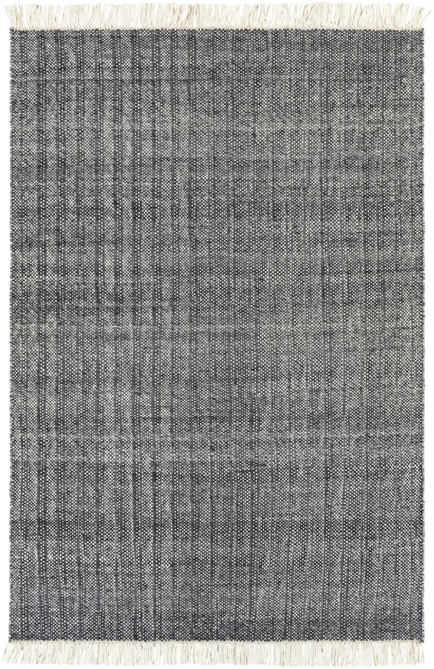 Reliance Black Indoor 5' x 7'6" Handmade Rug
