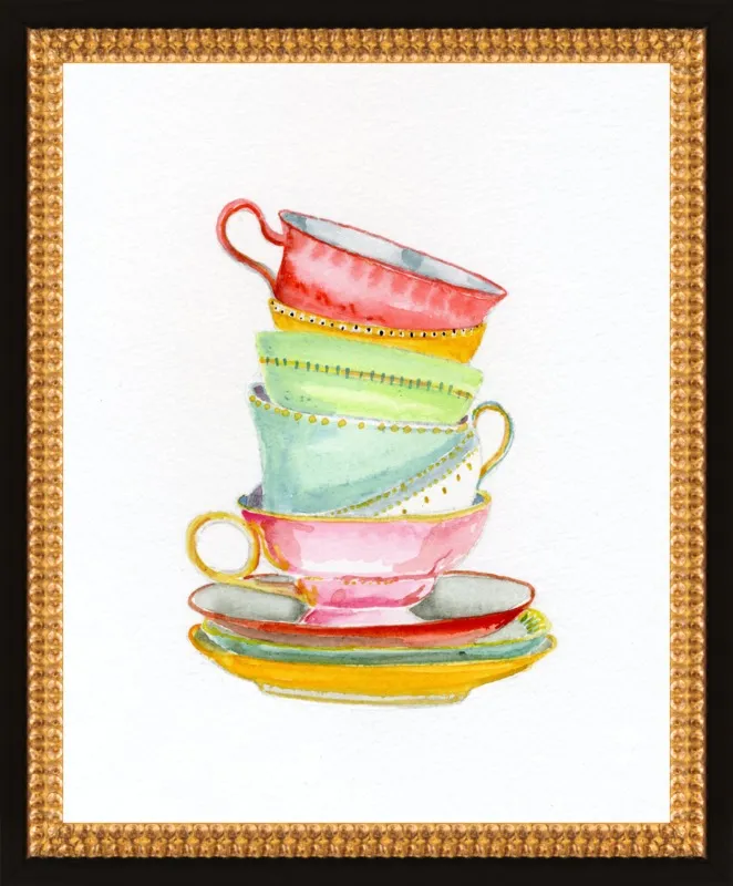 Teacups by Miri Eshet for Artfully Walls