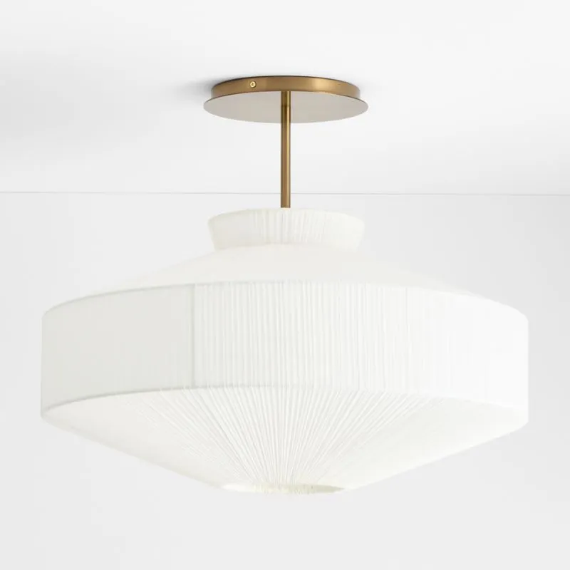 Remy Pendant Ivory Canopy Kids Ceiling Light