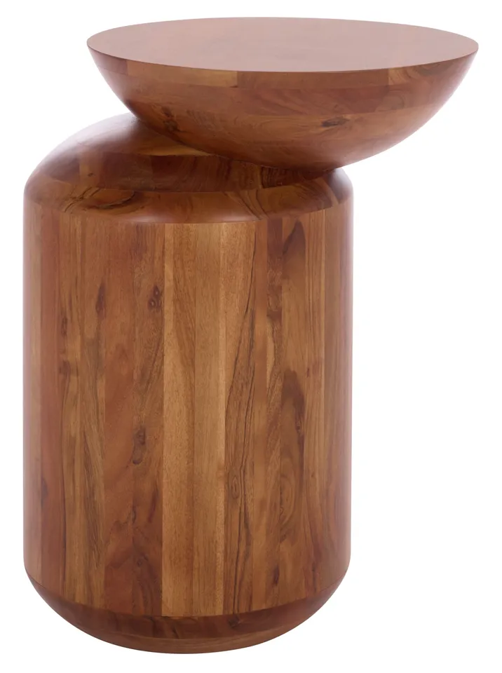 Masew Accent Table - Walnut