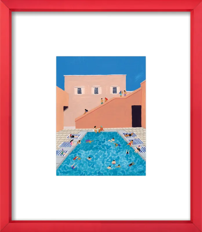 Gathering by Joanne Ho for Artfully Walls