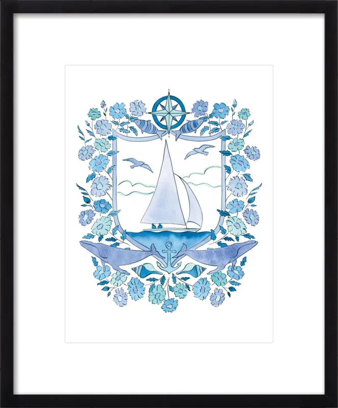 Setting Sail by Rachel Rogers for Artfully Walls