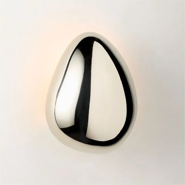 Sema Silver Wall Sconce Set of 2