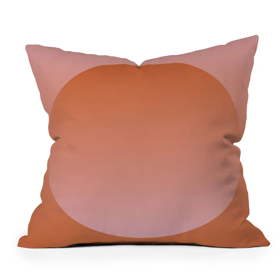 Gradient Poster I by mrkttnr - Indoor Throw Pillow 26" x 26" Cover Only