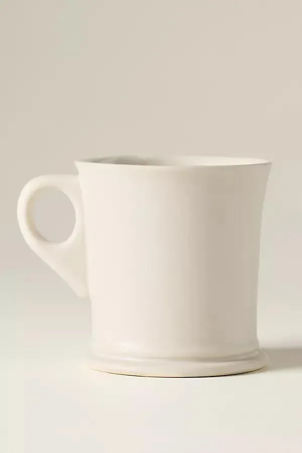 Sir Madam Barber's Porcelain Mugs, Set of 2