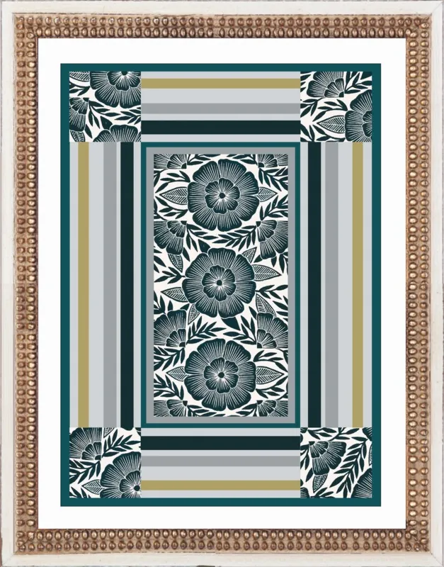 Botanical Frame 1 by Katharine Watson for Artfully Walls