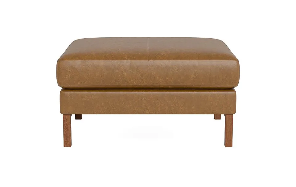 Winslow Leather Rectangular Ottoman