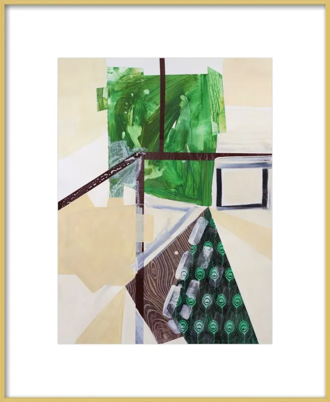 Abstract Study (trail map) by Pamela Staker for Artfully Walls