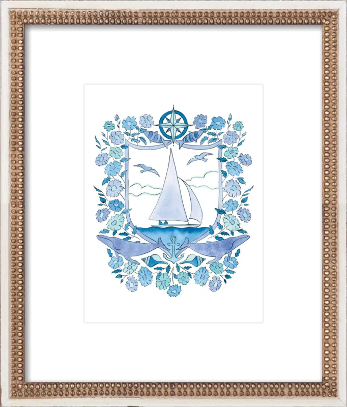 Setting Sail by Rachel Rogers for Artfully Walls