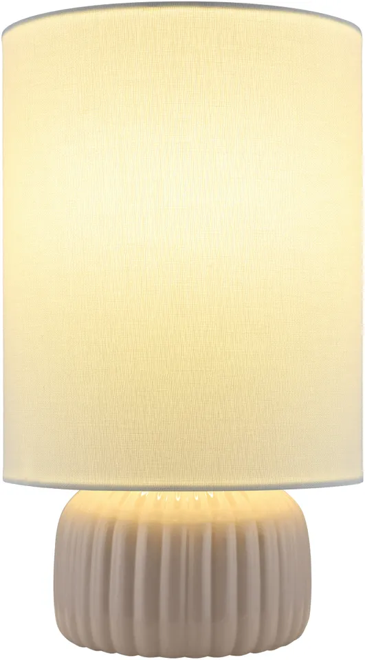 Vadso  Glazed 15"H x 8"W x 8"D Accent Table Lamp