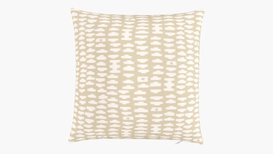 Throw Pillow 18", Sand Odalisque, 18" x 18"