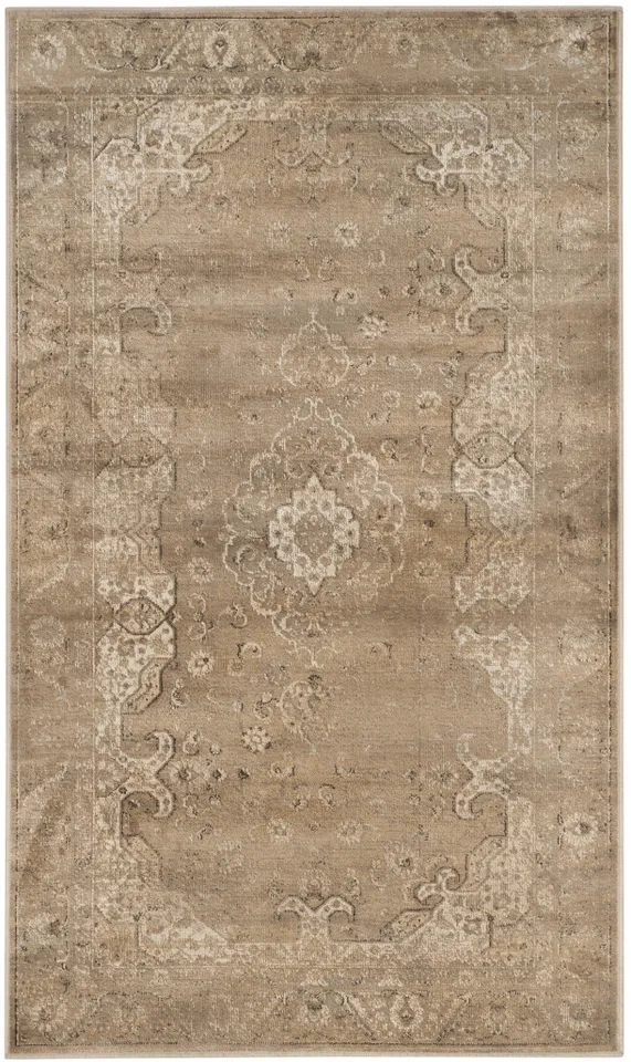 Arlo Home Woven Area Rug, VTG137-3110, Mouse,  4' X 5' 7"