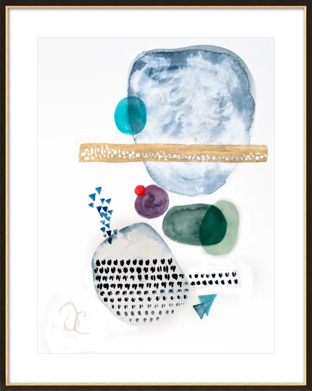 Under the sea by Victoria Gonzalez for Artfully Walls
