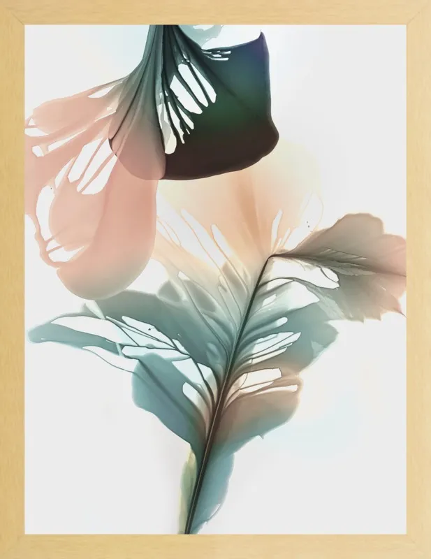 Abstract Flora Bloomland 32 by Marta Spendowska for Artfully Walls