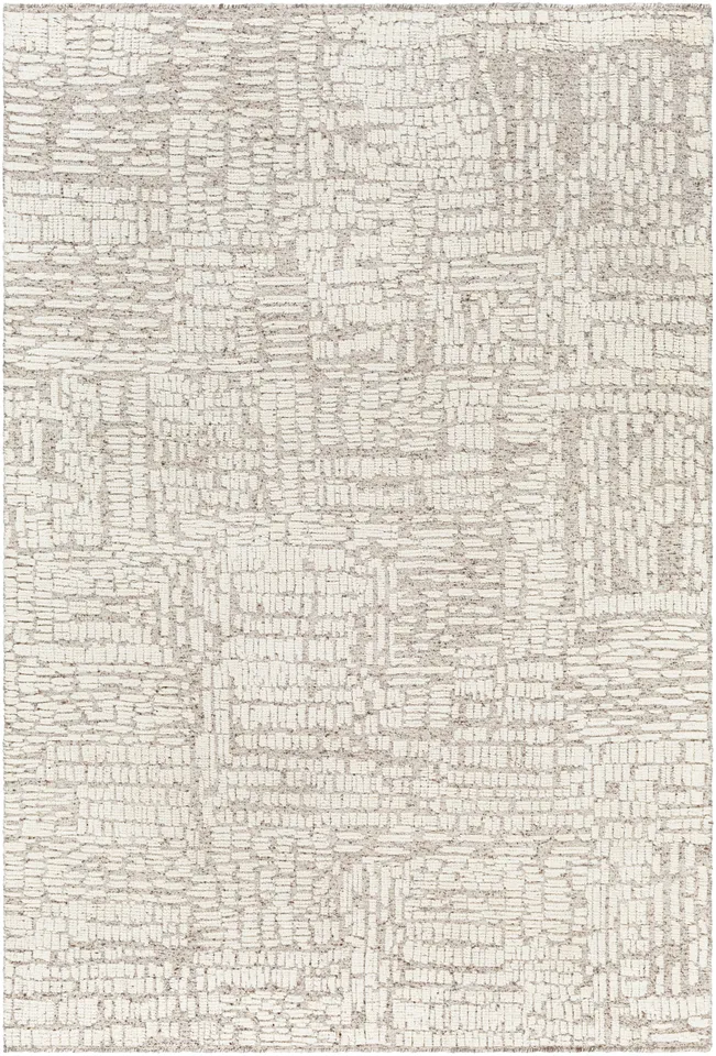 Tunus Beige Indoor 4' x 6' Handmade Rug