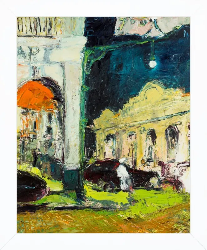 La Vida Cuba Street Corner near Sloppy Joe Bar in Old Havana by Ana Guzman for Artfully Walls