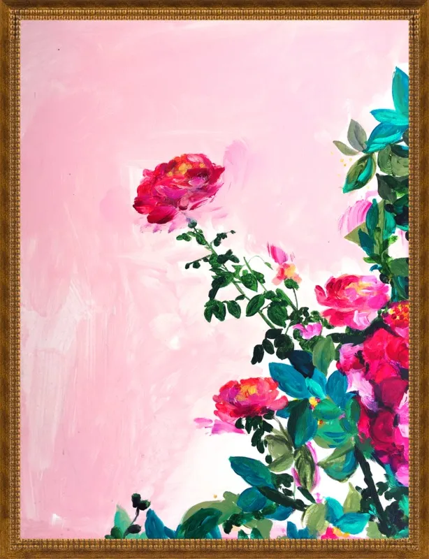 Rose Garden I by Christine Lindstrom for Artfully Walls