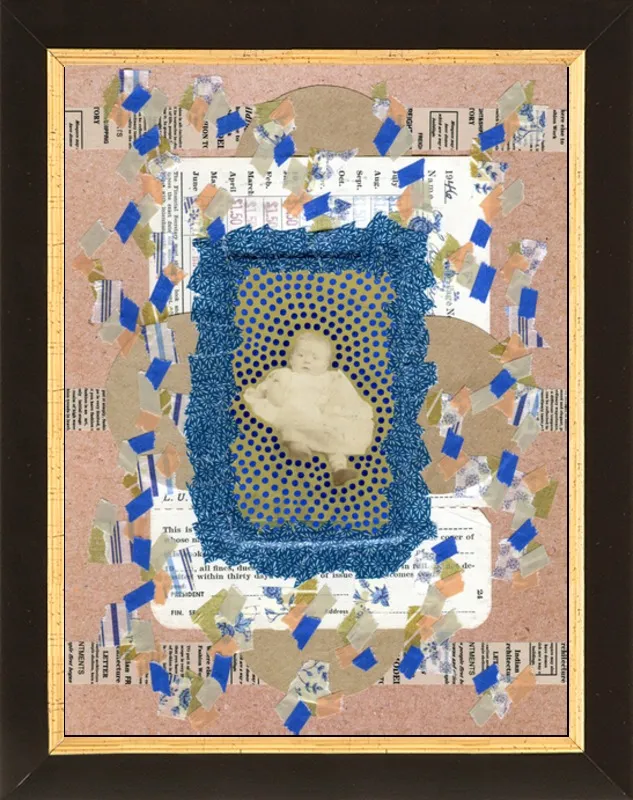 Blue awakening by Naomi Vona for Artfully Walls