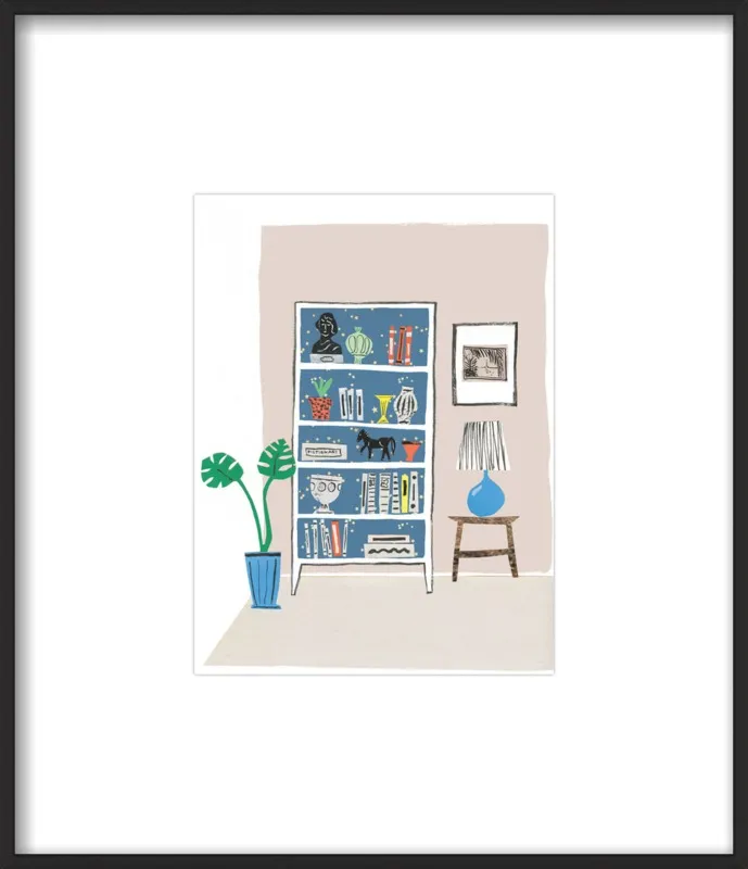 Shelfie by Danielle Kroll for Artfully Walls