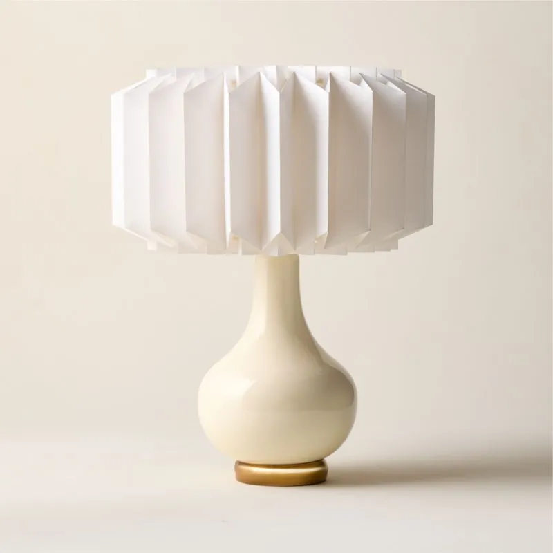 Blomst Enamel Table Lamp by Andreas Hansen 15.7"