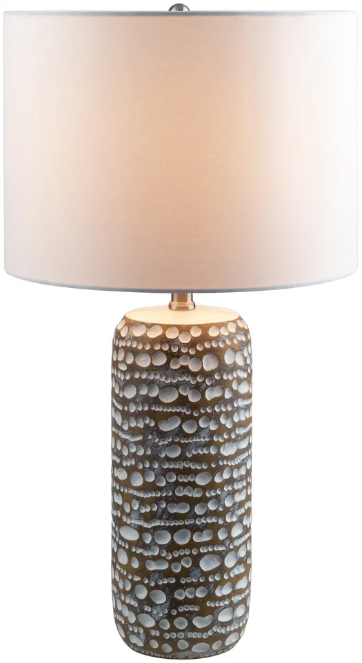 Oswego  Painted 25"H x 14"W x 14"D Accent Table Lamp