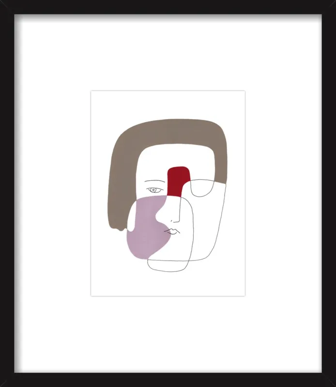 September Blue - Version 02 by Femke Colaris for Artfully Walls