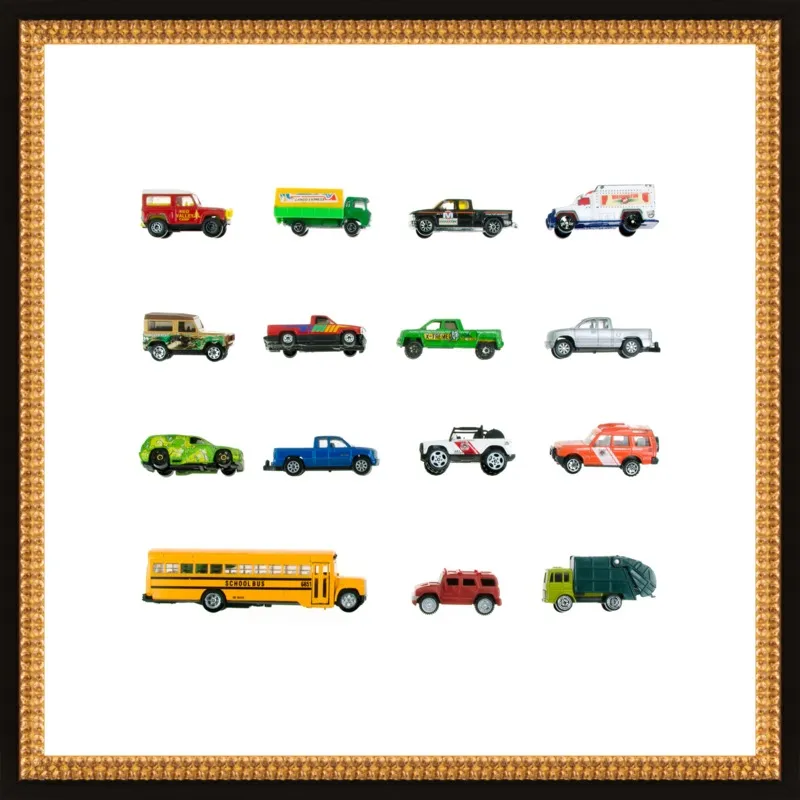 Vintage Toy Trucks by Jennifer Steen Booher for Artfully Walls