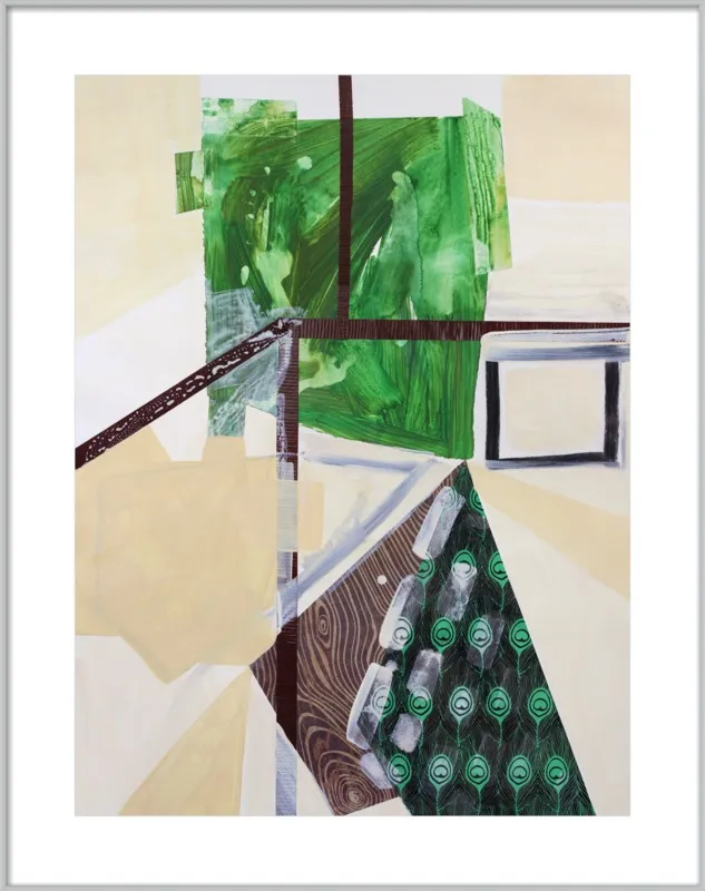 Abstract Study (trail map) by Pamela Staker for Artfully Walls