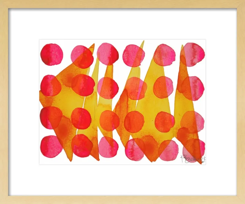 Polkadot Pattern by Kate Roebuck for Artfully Walls