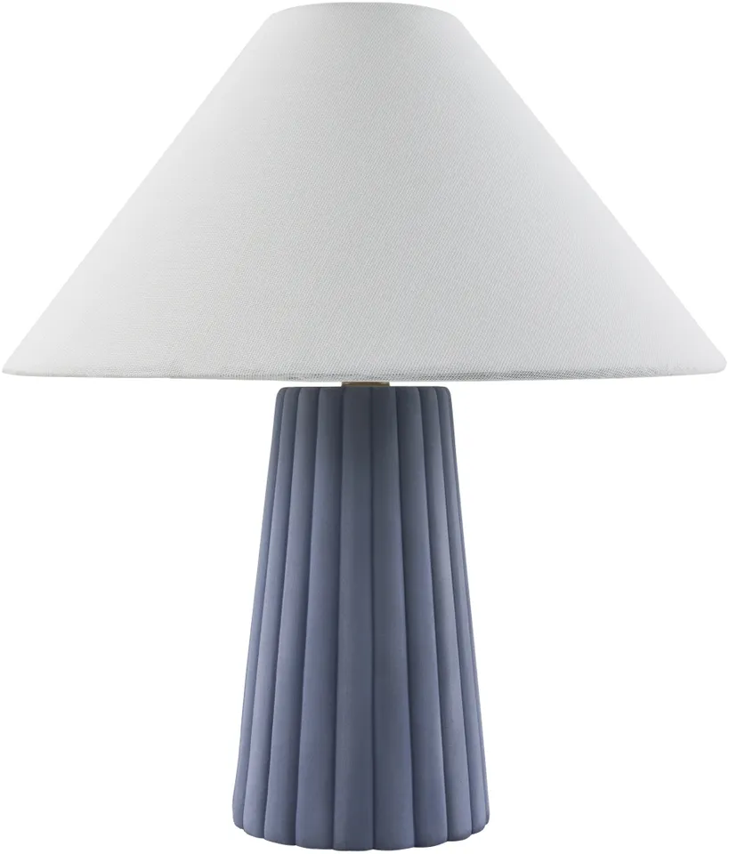 Conju  Hand Painted 16"H x 14"W x 14"D Accent Table Lamp