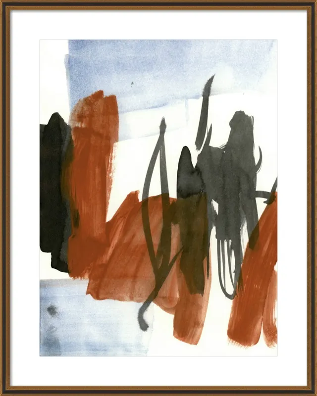paper works 16-II by Iris Lehnhardt for Artfully Walls