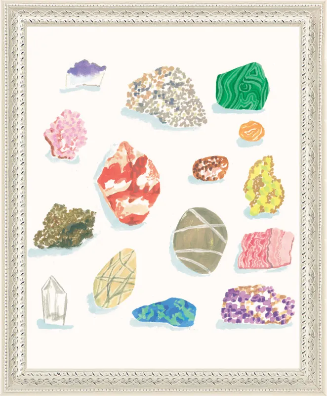 Gems by Danielle Kroll for Artfully Walls