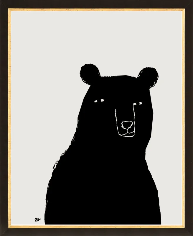 Benson the Bear by Rob Blackard for Artfully Walls